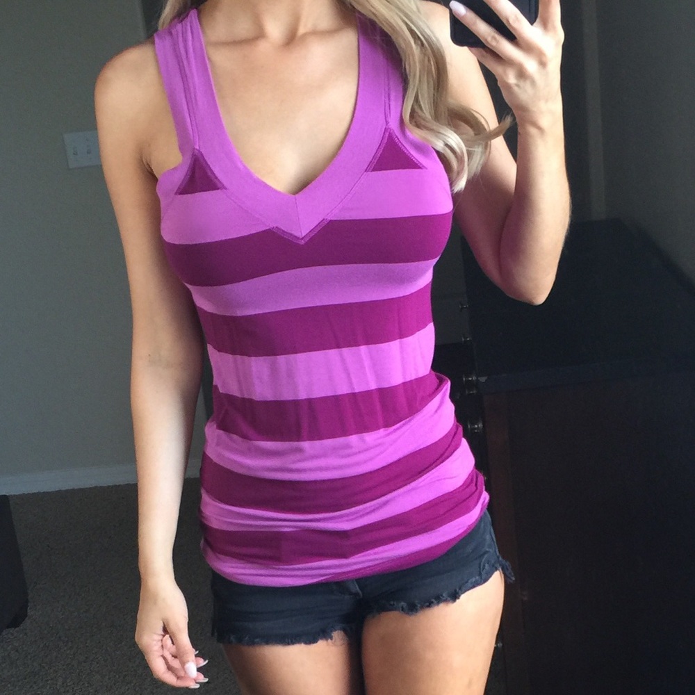 Nordstroms Lace Back Tank Medium